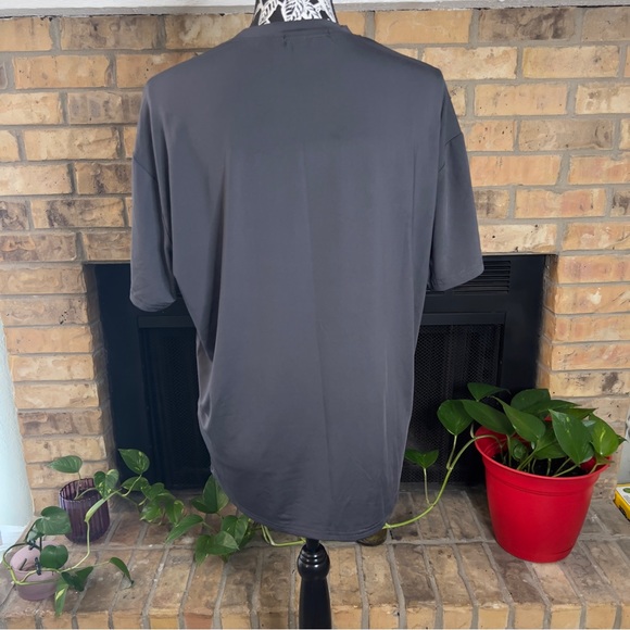 SHEIN Coolane Plus Skull & Letter Graphic Drop Shoulder Tee Size S MWOT - Picture 4 of 7